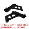 1Pair Front Bumper Bracket Support Set 52115-76011 52116-76011 For Lexus Ct200h 2011-2017 52115-76010 5211676011