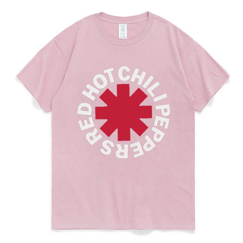 Red Hot Chili Peppers Vintage Distresed Asterisk Tshirt Women Men Streetwear Short Sleeve Casual Fashion O-neck Cotton Tops