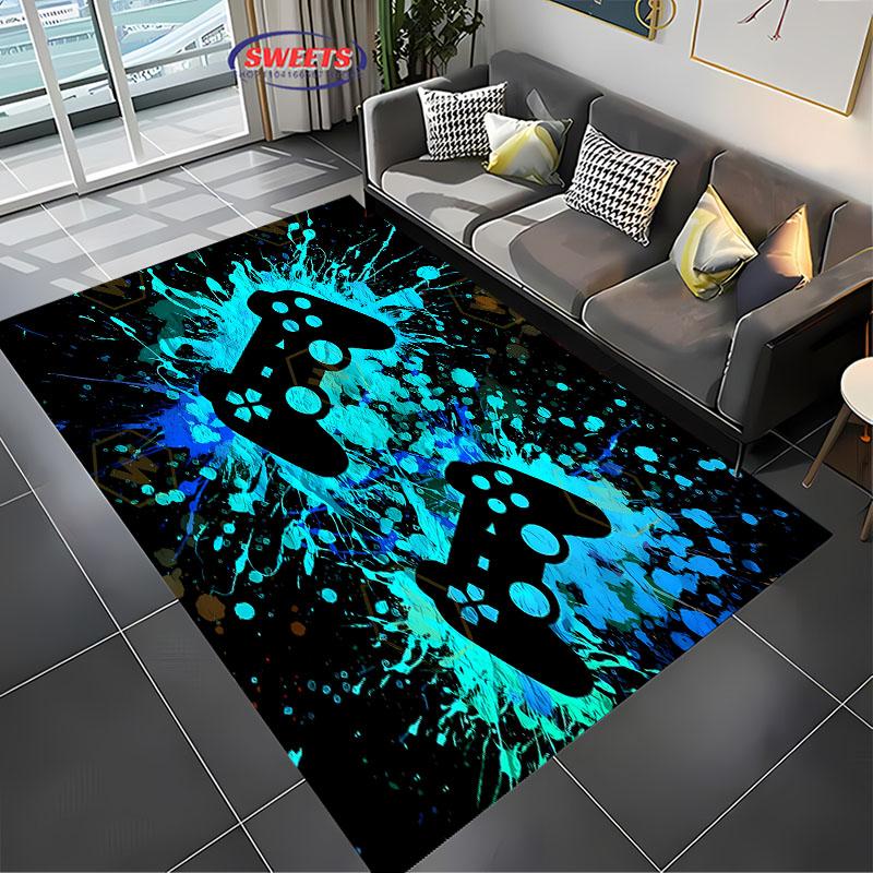 

Игровой контроллер 3D-печать Большой ковер для гостиной спальни дивана придверный коврик коврик для пола кухни противоскользящий декор прочный коврик 40x60cm (16x24in)