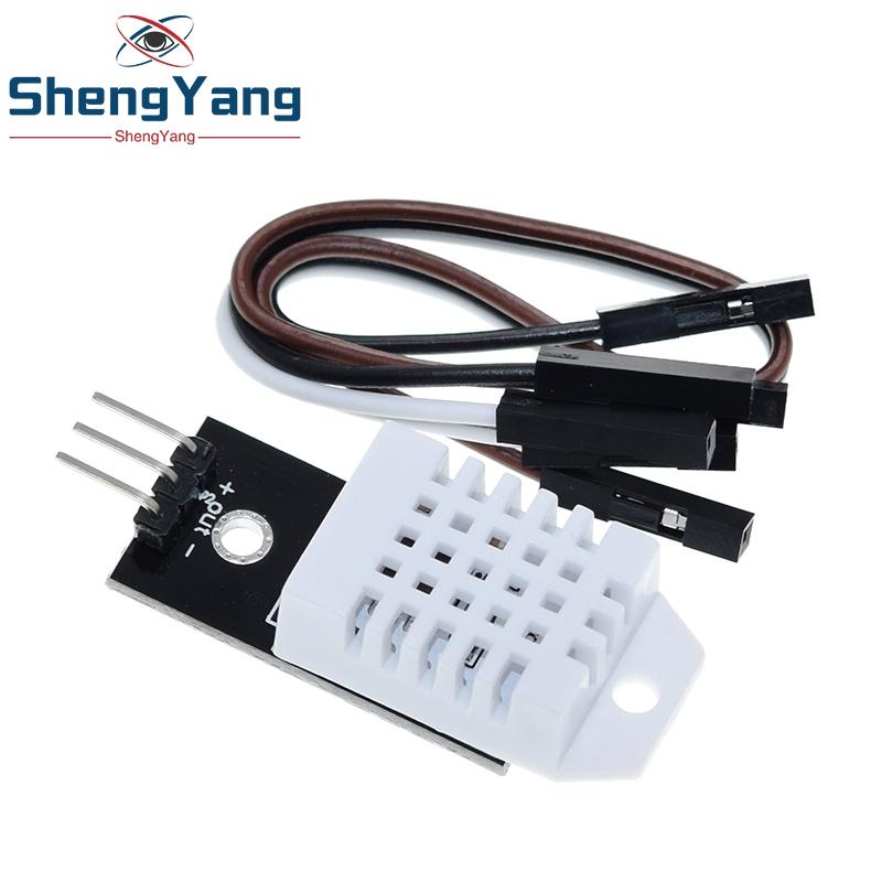 TZT 1/2/5pcs DHT22 Digital Temperature and Humidity Sensors AM2302 Module With Cable For ArduinoReplacement Sensors2