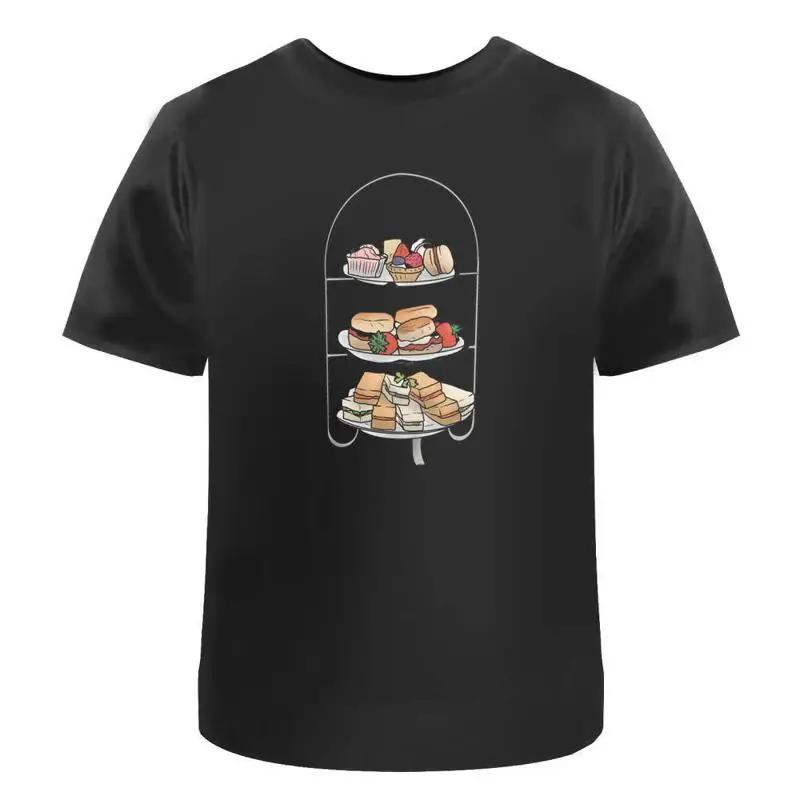 Afternoon Tea Tray Cotton T Shirt Ta038500