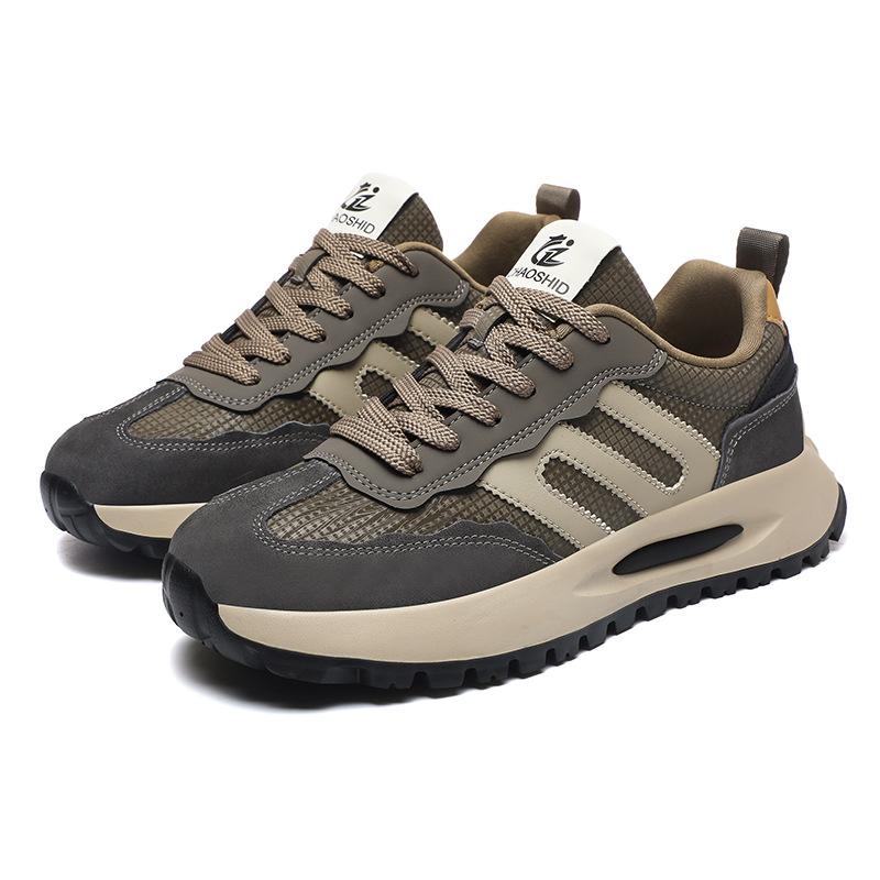 Men's shoes autumn and winter new sports and leisure shoes versatile trendy thick-soled heightening shoes European station Forrest Gump shoes men'