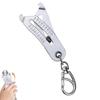 Thread Size Measuring Keychain Nut And Bolt Measuring Keychain Lightweight And Compact Thread Size Verification Tool