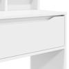 Bedroom Dressing Table with Storage White 80 x 39.6 x 135 cm