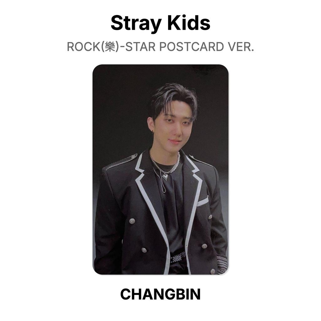Stray Kids ROCK()-STAR POSTCARD VER. Official Photocard