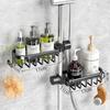Punch-Free Bathroom Shower Caddy