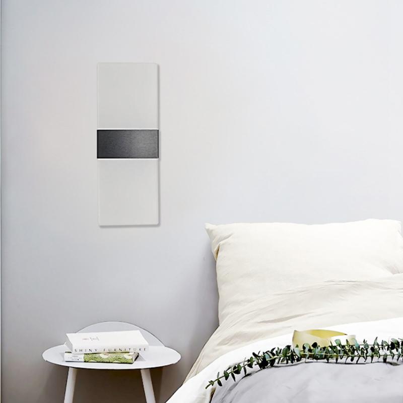 LED Acrylic Wall Light Modern Indoor Mount Sconce Lighting Fixture for Bedroom Bedside Corridor Stair Decoration 85-265V