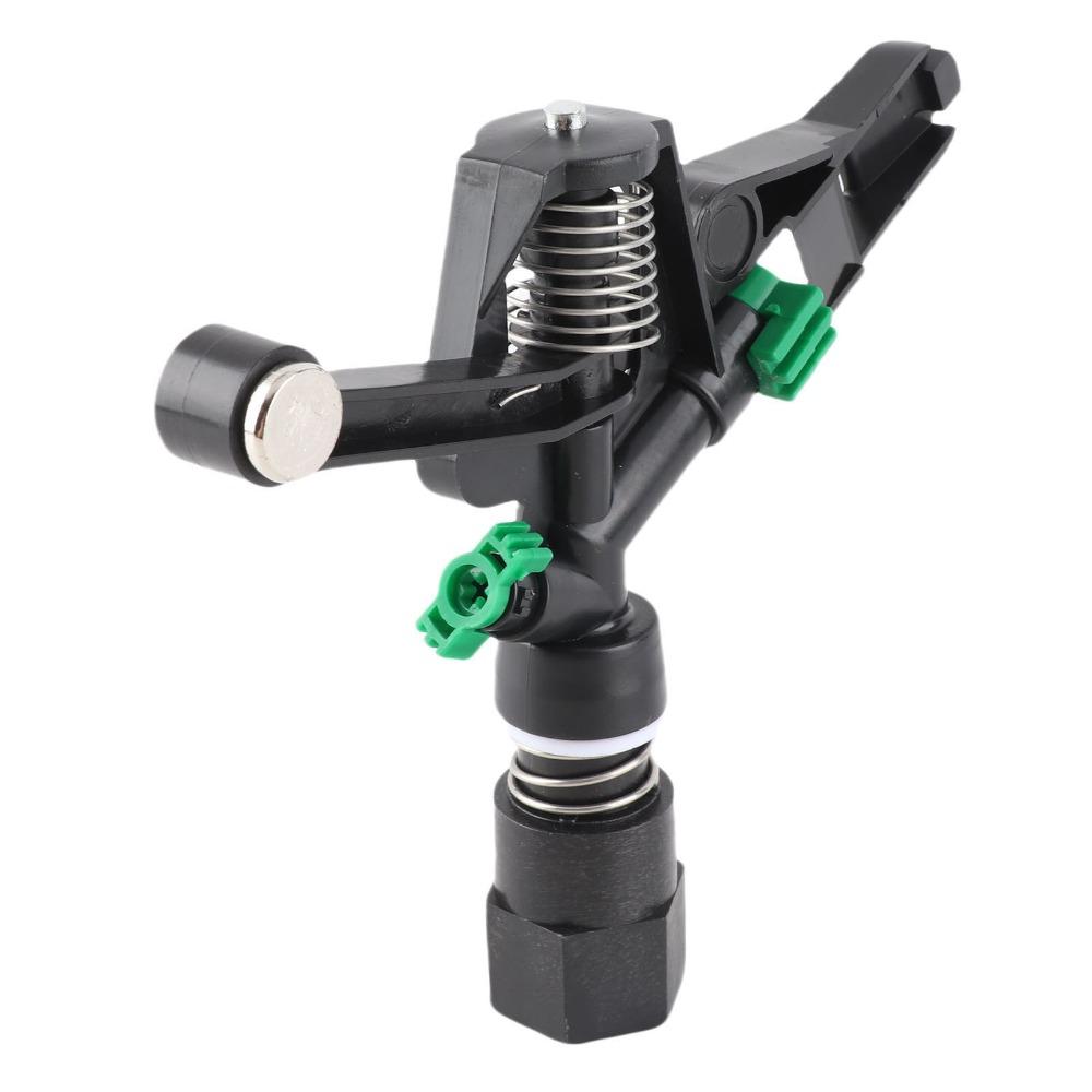 5PCS Plastic Sprinkler 3/4in DN20 Female Thread Rotating Sprinkler Nozzle Sprinkler  Roof Cooling