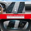 High-Definition Tempered Protective Film for BYD Han EV/DMI Navigation and Console Screen