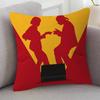 Movie Pulp Fiction Pillow Case Soft Double Sided Print Sofa Cushion Cover Throw Pillow Covers