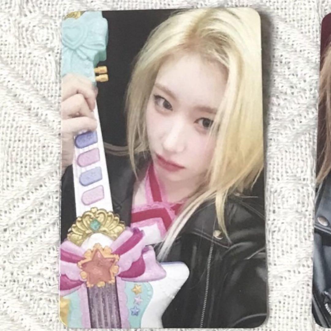 

[USED] itzy Chaeryun GOLD makestar Yeonton limited edition guitar trading card