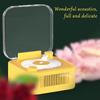 Stereo Sound Vintage Vinyl Record Speaker Bluetooth 5.0 Desktop Alarm Clock Speaker  Home Decor