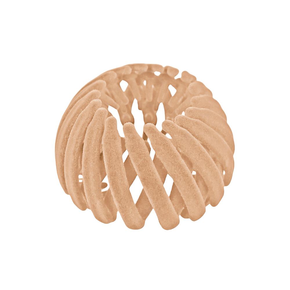 Trendy Matte Bird's Nest Hair Curler: Versatile Claw and Ponytail Ring for Effortless Styling In Europe and America.