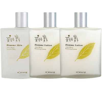 Uomo con Fiori Lozione per la Pelle Homme 140ml 3 pezzi tra cui scegliere Cosmetici base Emotion, 1 set, pelle 140ml x 2 + 1 lozione 140ml ciascuno