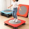 Plataforma de Salto Práctica Estructura Segura Colchoneta Elástica Trampolín de Fitness para Niños Uso en Casa