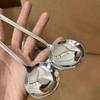 Stainless Steel Round Spoon Net Red Golden Dinner Long Handle Stirring Dessert Spoons For Kitchen Accessories Gadgets