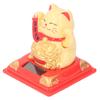 Glückliche Katze Dekoration Solar Power Arm Winken Glück Katze Dekorative Reichtum Begrüßung Katze Ornament