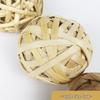Woven Grass Chew Ball Toy for Rabbits, Guinea Pigs, and Chinchillas