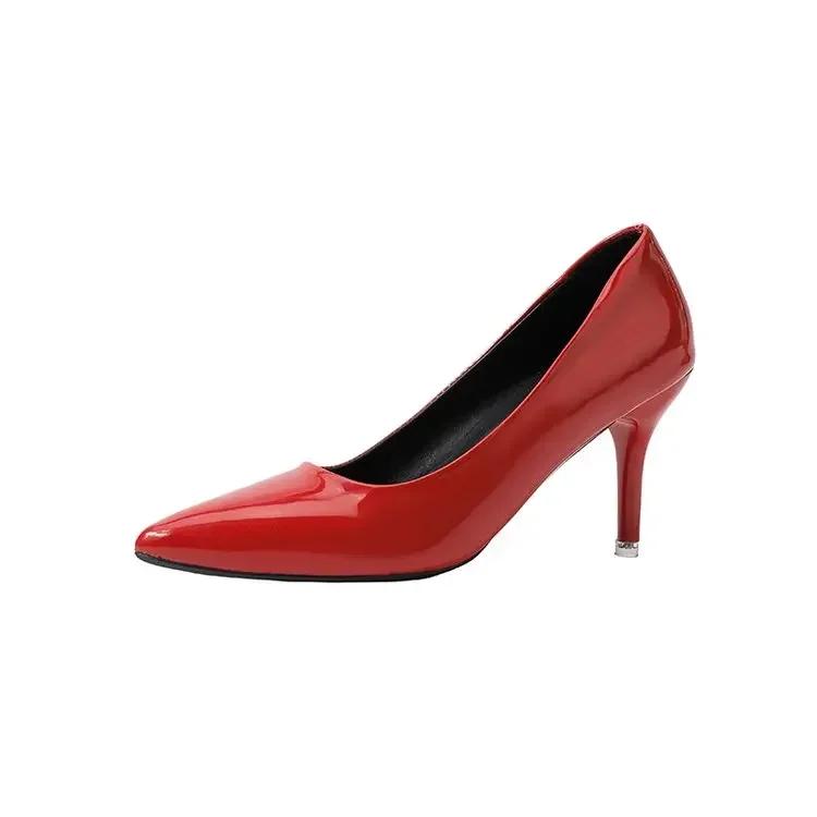 New Women Pumps Suede High Heels Shoes Fashion Office Shoes Stiletto Party Shoes Female Comfort Women Heels