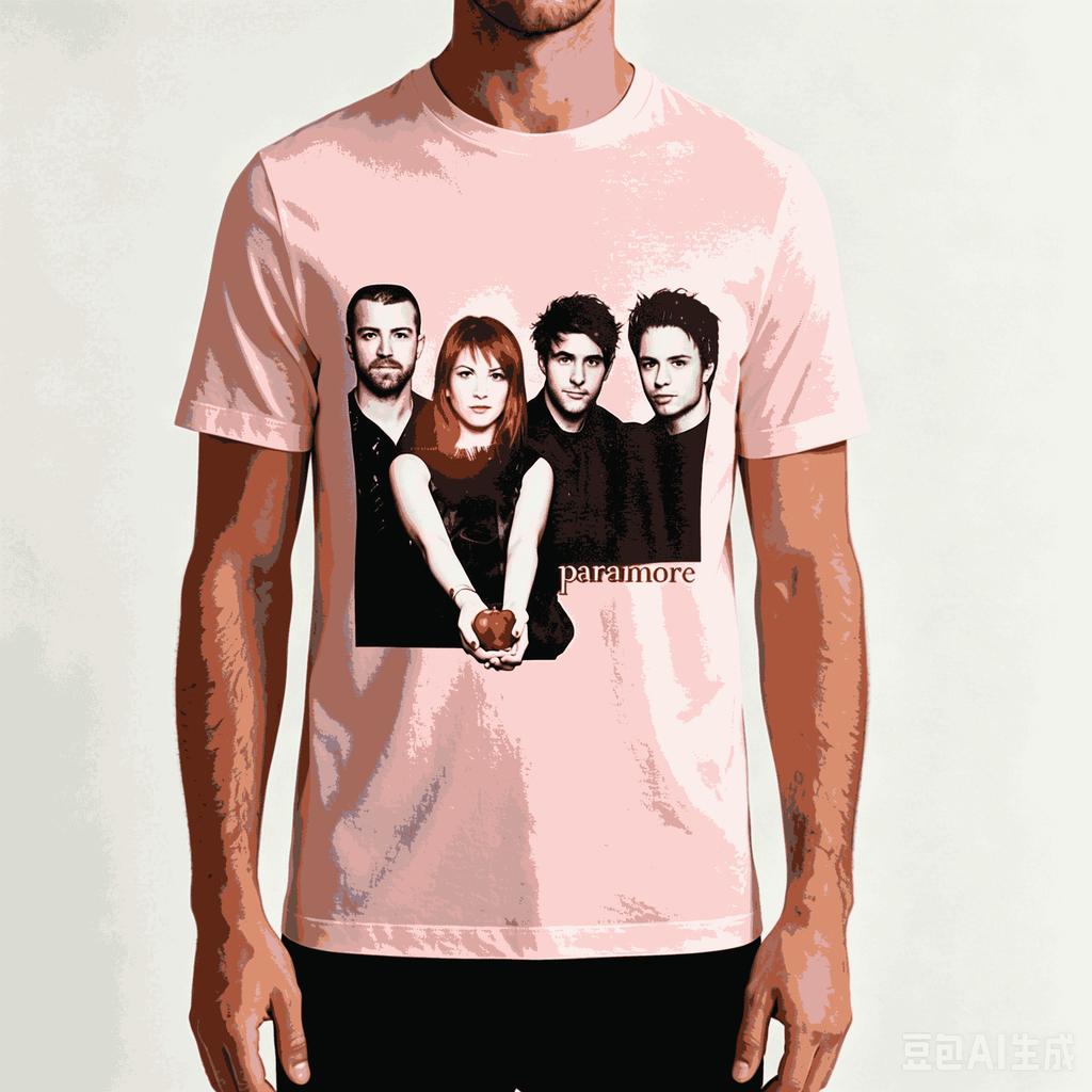 Paramore For Fan Gift Tshirt Unisex Unisex Harajuku Oversized Unisex Short Sleeve Streetwear High Quality Couples Comfortable Soft