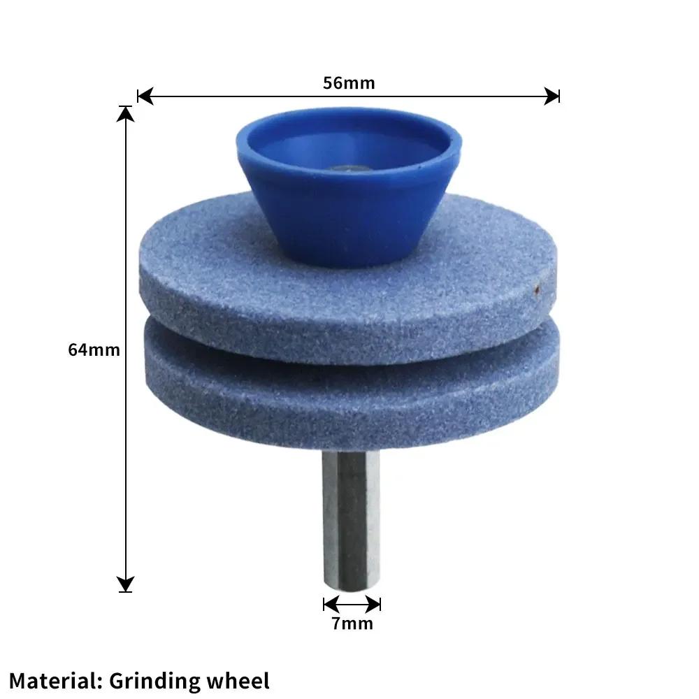 Ακονιστήρι Μαχαιριών Εξισορροπητής Λεπίδων Γρήγορο Ακονιστήρι Λεπίδων Χλοοκοπτικού Παγκόσμιος Τροχός Λείανσης Αξεσουάρ Εργαλείων Κοπής Περιστροφικού Δράπανου