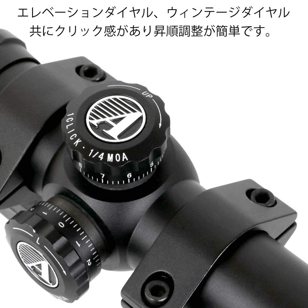 ANS Optical 2.5x20 Short Riflescope, Handgun/Pistol Scope [Parallel Import]