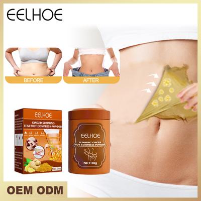 Ginger Fat Burning Powder Anti-cellulite Full Body Slimming Weight Loss Massaging Powder Leg Body Waist Effective Reduce Powder