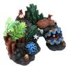 Colorful Artificial Resin Coral Cave Decor for Marine Fish Tank Aquarium Ornament