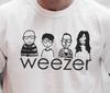 Weezer T-Shirt Punk Rock On Premium Vintage Black Comfort Colors Tee