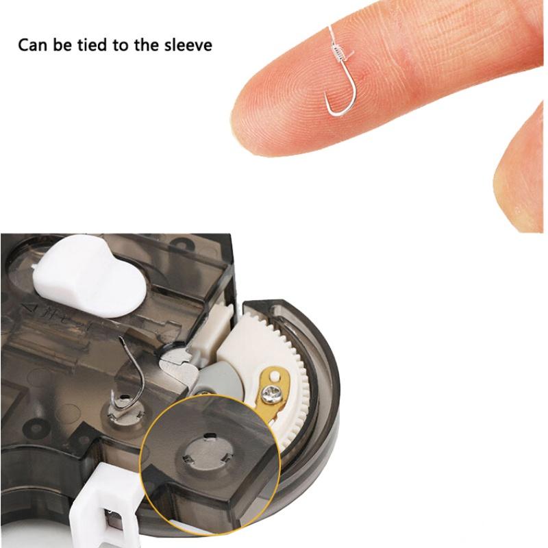 Portable Electric Automatic Fishing Hook Tie Knot Tool Fast Fishing Hooks Line Tying Device Machine Fishing Tackle