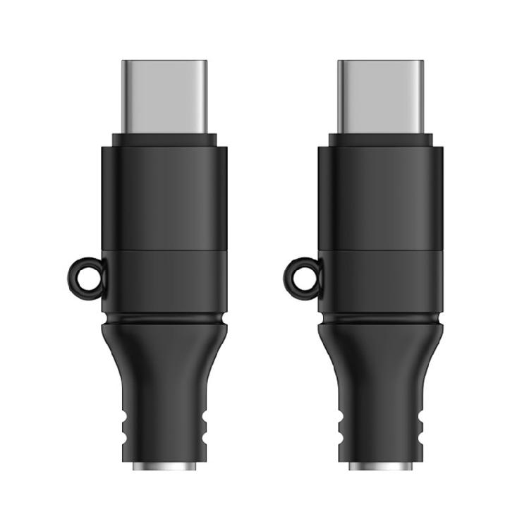 

USB C to 3.5mm Adapter Headphone Plug Converter for Immersive Listening Experience Line Control Support Long Last Use чорний