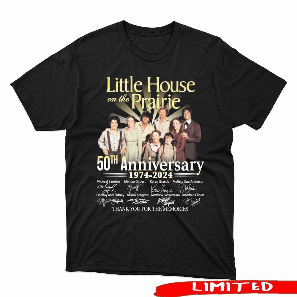 Little House on The Prairie 50th Anniversary 1974-2024 T-Shirt Unisex T-Shirt S