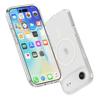 For iPhone 17 Air Magnetic Case Compatible with MagSafe PC+TPU Clear Phone Cover