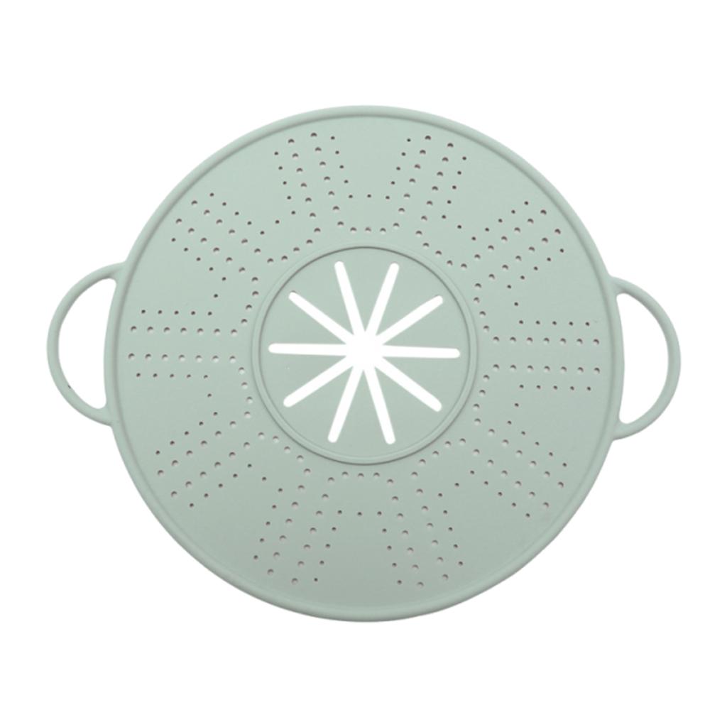 11''Silicone Splatter Screen Dishwasher Safe Multi-Use Grease Splatter Guard Multi-Use Splatter Screen for Everyday Cooking