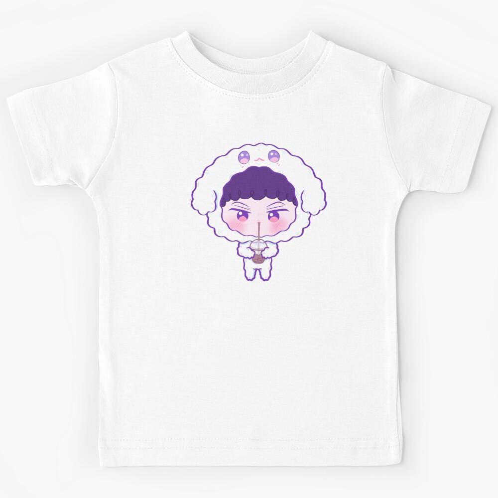 Sehun Vivi loves Boba Tea Kids T-Shirt 130
