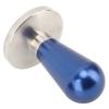 58mm Kaffeetamper Aluminiumlegierung Ergonomischer Griff Gleichmäßige Kompression Kaffeepresse Tamper für Zuhause Kaffeehaus Blau