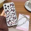 Bracelet Chain Phone Case For iPhone 17 16 15 13 14 for 17Air 17 12 14 16 Pro 17 14 16 Pro Max Sparking Diamond Cute Pattern Hard Cover With Lanyard
