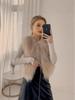 Women's Faux Fox Fur Vest - 2025 Autumn/Winter Korean Style Slimming Short Plush Jacket