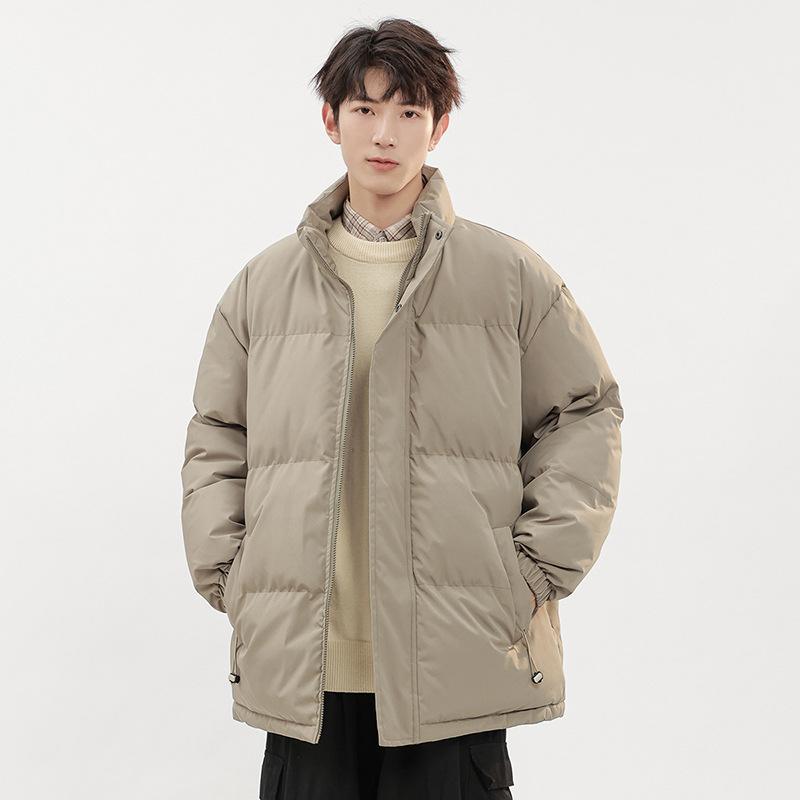 Teen Dopamine Cotton-padded Clothes New Couple Candy-colored Bread Clothes Cotton Clothes Men
