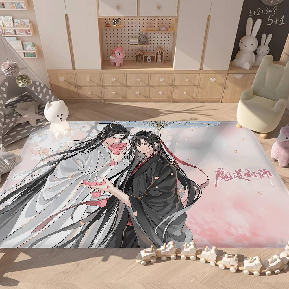Anime Mo Dao Zu Shi Kitchen Mat Kids Room Bedroom Decoration Balcony Anti-Slip Doormat Living Room Alfombra