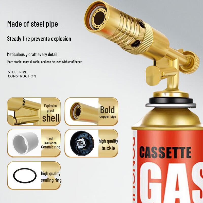 Vonten Outdoor Brass Butane Blowtorch 1