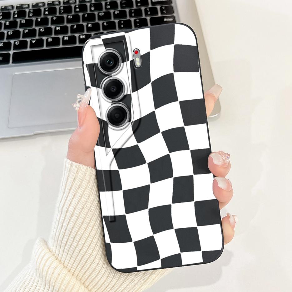 For Tecno Camon 40 Pro 4G Case CM6 Luxury Art Painted Cover Shockproof Phone Case For Tecno Camon40 Camon 40 Pro CM7 Soft Fundas