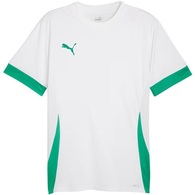 Puma Men's teamGoal Matchday Football Jersey White/Green 705747 15 L