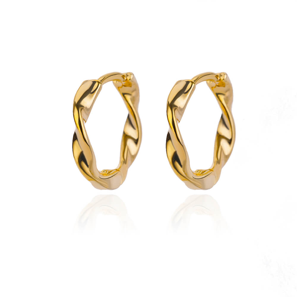 U-Shaped Square Hoop Earrings for Women Luxury Stainless Steel Circle Earring 2024 Trend New In Wedding Aesthetic Jewelry Aretes