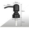 3 Pieces Replacement Pump, Stainless Steel Soap Pump, Soap Dispenser Pump Head, Soap Dispenser Replacement Pump, For Liquid Bottle