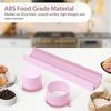 Food Grade Cake Circle Maker Round Shape Nonstick Cake Lolly Mold Set Easy To Clean Reusable Cake Pop Cutter and Pusher