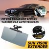 Universal Auto Car Shade for Sun Extend Visor Cover Anti Glare Extension Driving