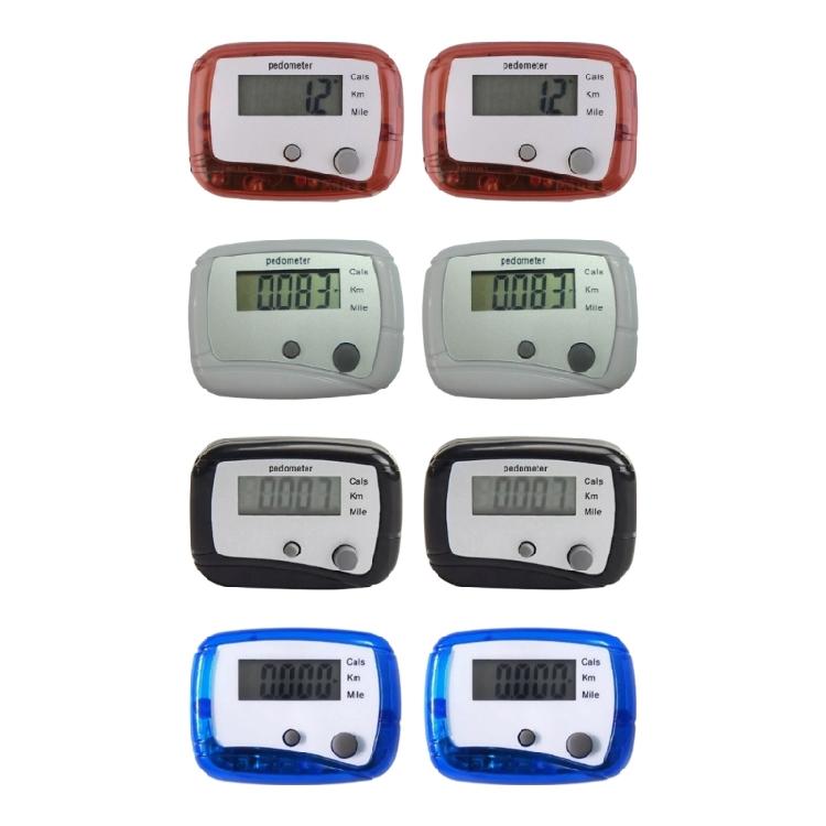 Simple Step Counter Walking Pedometer Accurate Fitness Trackers with Clip Portable Outdoor Accurate Step Counter