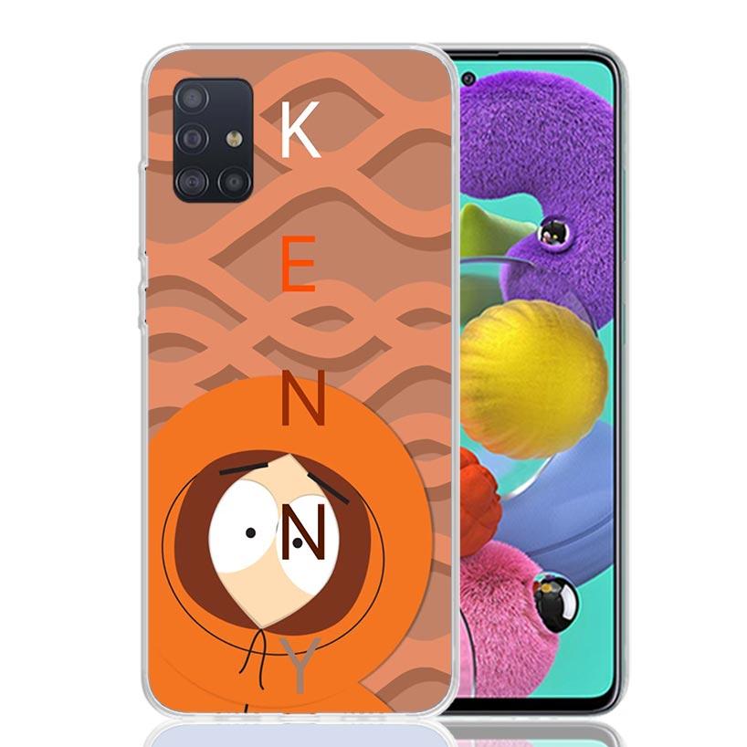 Cartoon S-South P-Parkes Phone Case for Samsung Galaxy A52 A51 A50S A12 A22 A32 A72 A10S A30S A31 A71 Note 20 Ultra 10 Plus S10