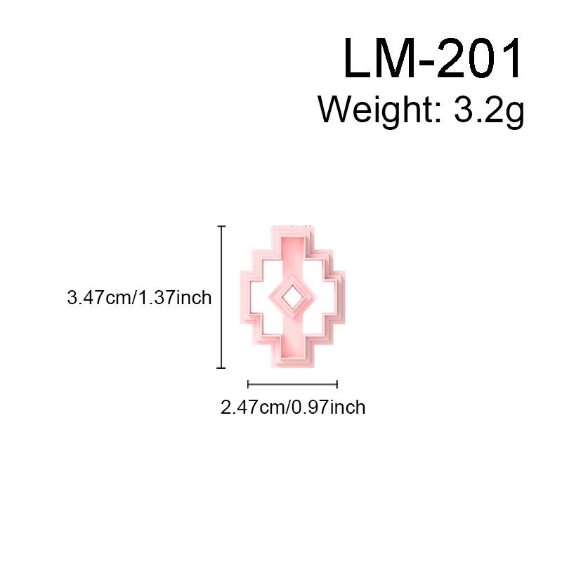 

High-precision Simple Soft Pottery Knife Mold Is Suitable for Making Handmade Diy Earrings and Refrigerator Stickers